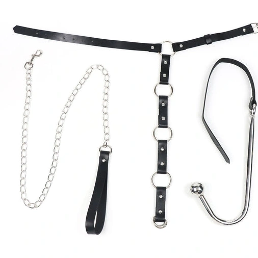 with Leash and Kinky Collar Hook Anal EverydayUse 5853 0915